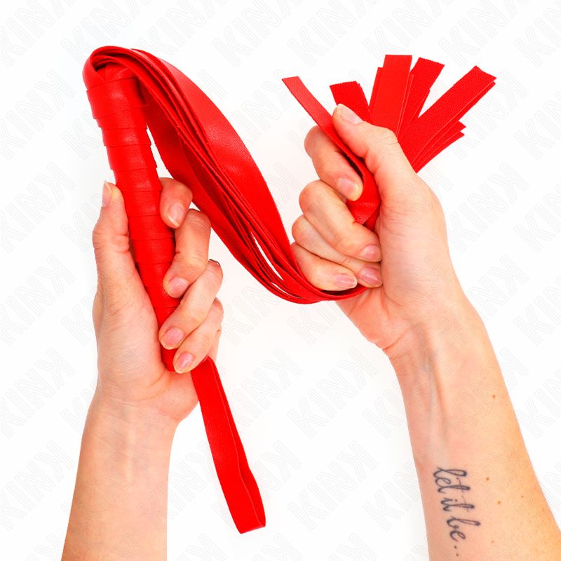 KINK - FRUSTA CODA LARGA ROSSA 48,5 CM KINK IMPACT &amp; TOUCH