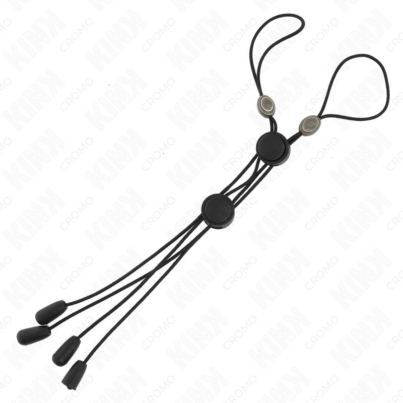 KINK - MORSETTI PER CAPEZZOLI CON ELASTICO NERO KINK NIPPLE GRIP