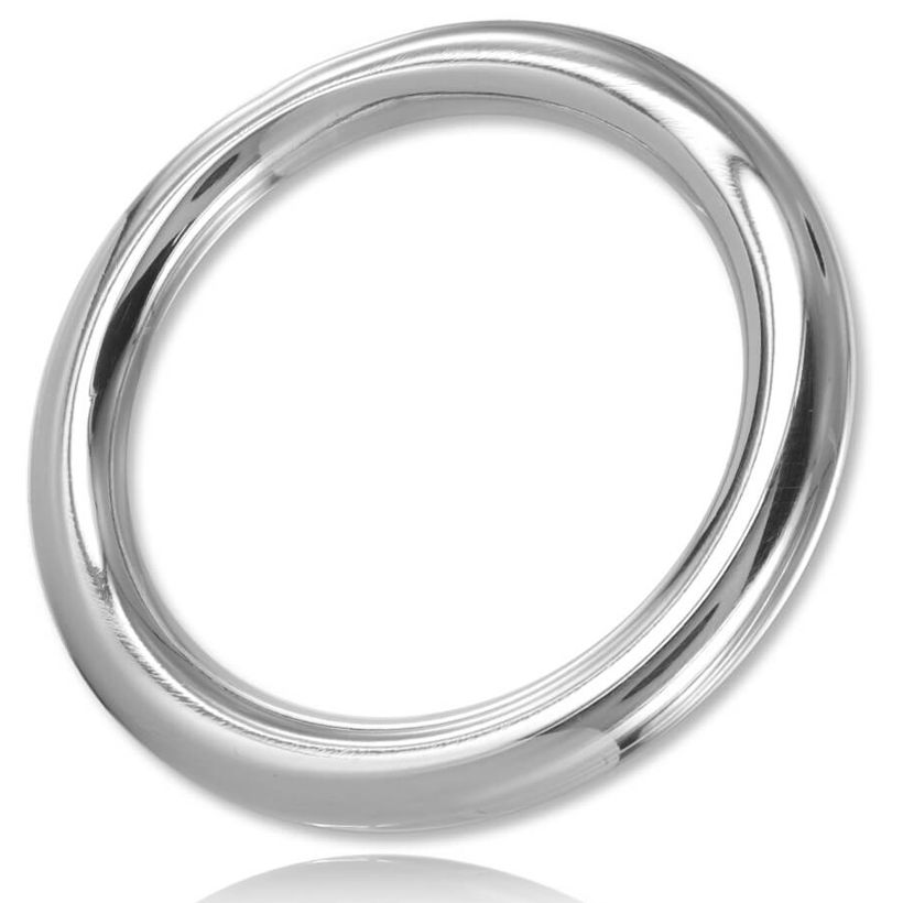 METAL HARD - ANELLO PER PENE TONDO C-RING IN FILO METALLICO 8X50MM METAL HARD