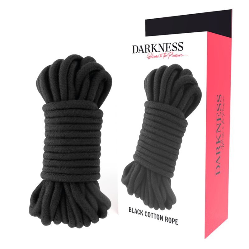 DARKNESS - CORDA GIAPPONESE 20 M NERA DARKNESS BONDAGE