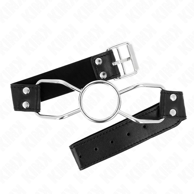 KINK - BAVAGLIO BOCCA RAGNO 60 X 3 CM TAGLIA M 4,5 CM KINK COLLAR &amp; GAG