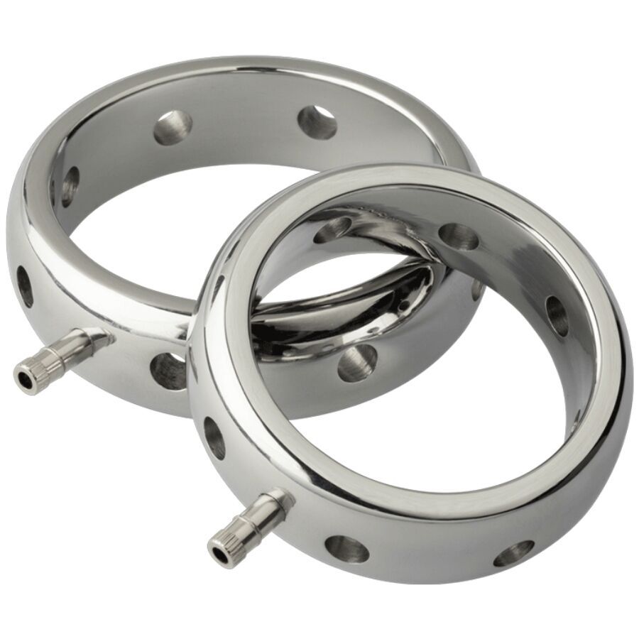 ELECTRASTIM - ANELLO ELETTROMAGNETICO PER PENE IN METALLO PRESTIGE 50 MM ELECTRASTIM