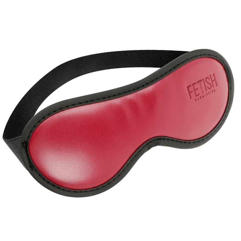 FETISH SUBMISSIVE DARK ROOM - MASCHERA VEGANA IN PELLE CON FODERA IN NEOPRENE FETISH SUBMISSIVE DARK ROOM