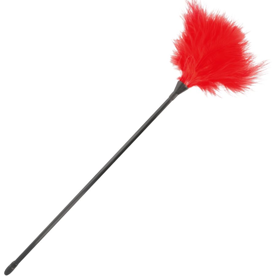 DARKNESS - PENNA STIMOLANTE ROSSA 42CM DARKNESS SENSATIONS