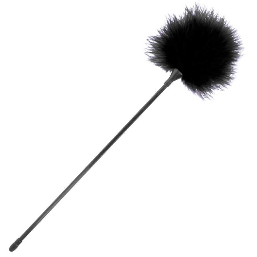 DARKNESS - PENNA STIMOLANTE NERA 42 CM DARKNESS SENSATIONS