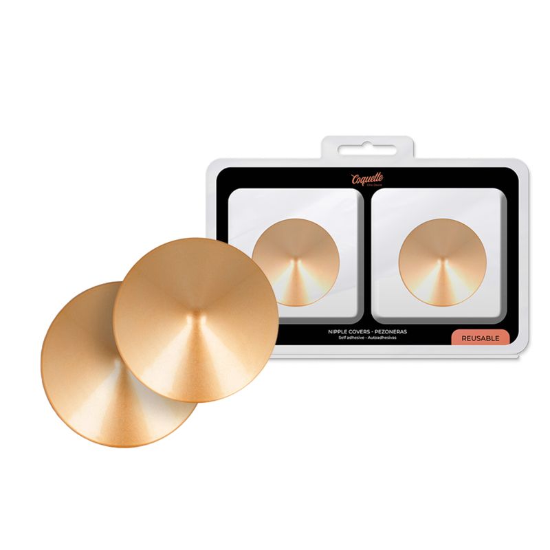 COQUETTE CHIC DESIRE - COPRI CAPEZZOLI CERCHI DORATI COQUETTE ACCESSORIES