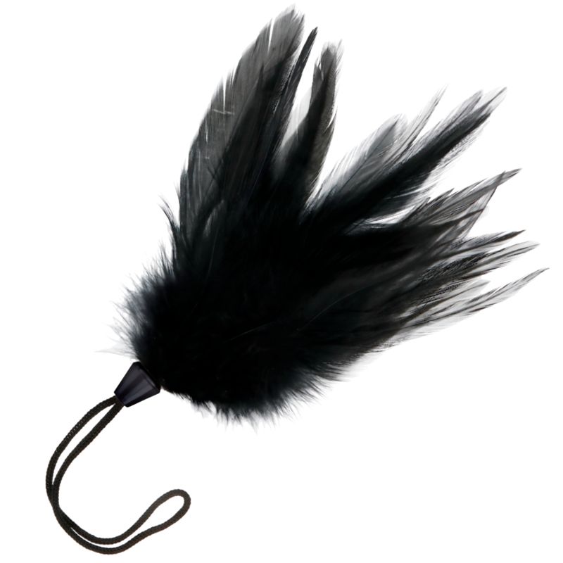 DARKNESS - PENNA STIMOLANTE NERA 17 CM DARKNESS SENSATIONS