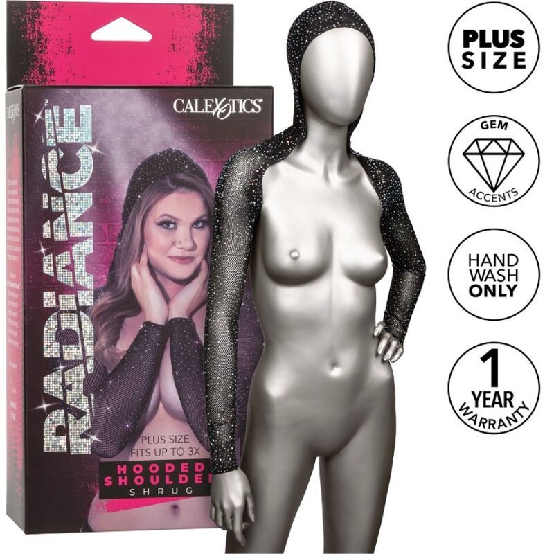 CALEXOTICS - RADIANCE COPRISPALLA CON CAPPUCCIO RHINE PLUS TAGLIA CALEXOTICS