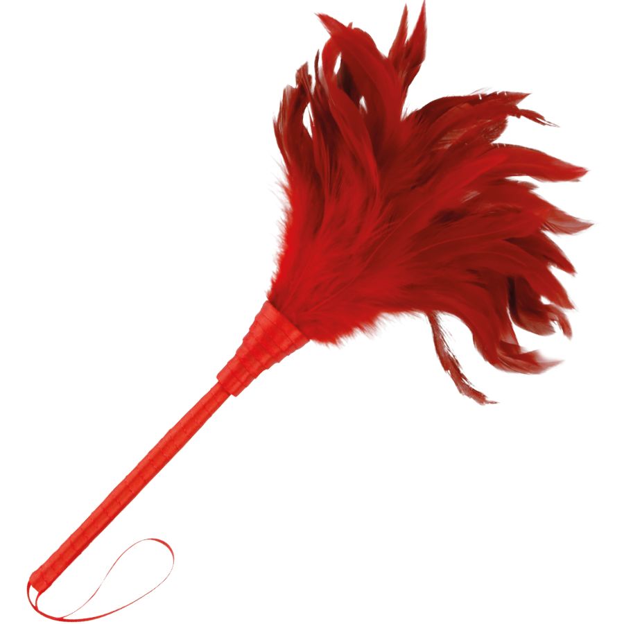 DARKNESS - PENNA STIMOLANTE ROSSA 24CM DARKNESS SENSATIONS