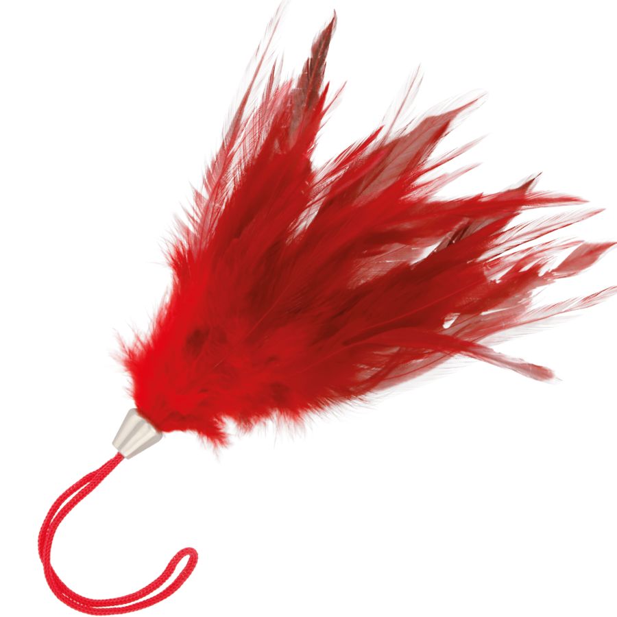 DARKNESS - PENNA STIMOLANTE ROSSA 17CM DARKNESS SENSATIONS