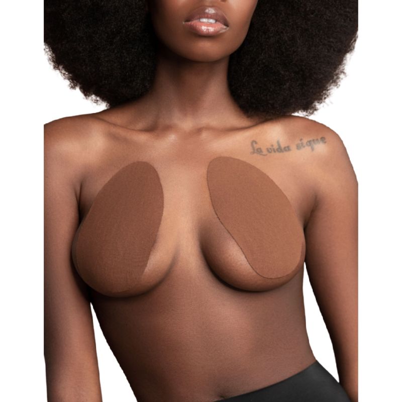 BYE-BRA - POTENZIATORE DEL SENO + 3 PAIA DI SATI MARRONE COPPA D/F BYE BRA - PULL UPS