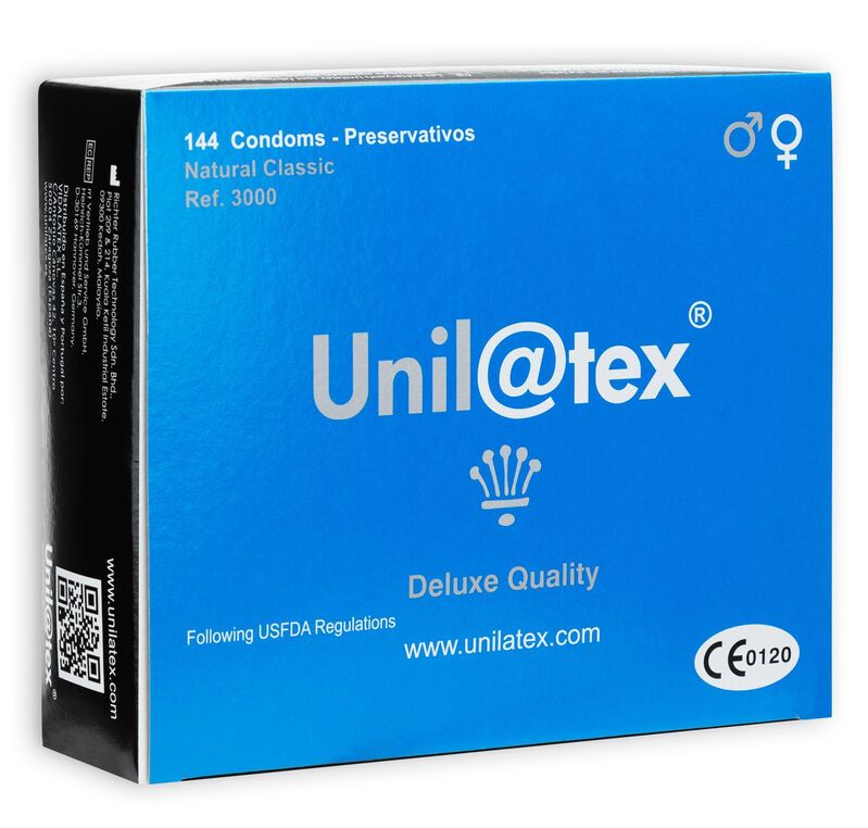 UNILATEX - CONSERVANTI NATURALI 144 UNITÀ UNILATEX