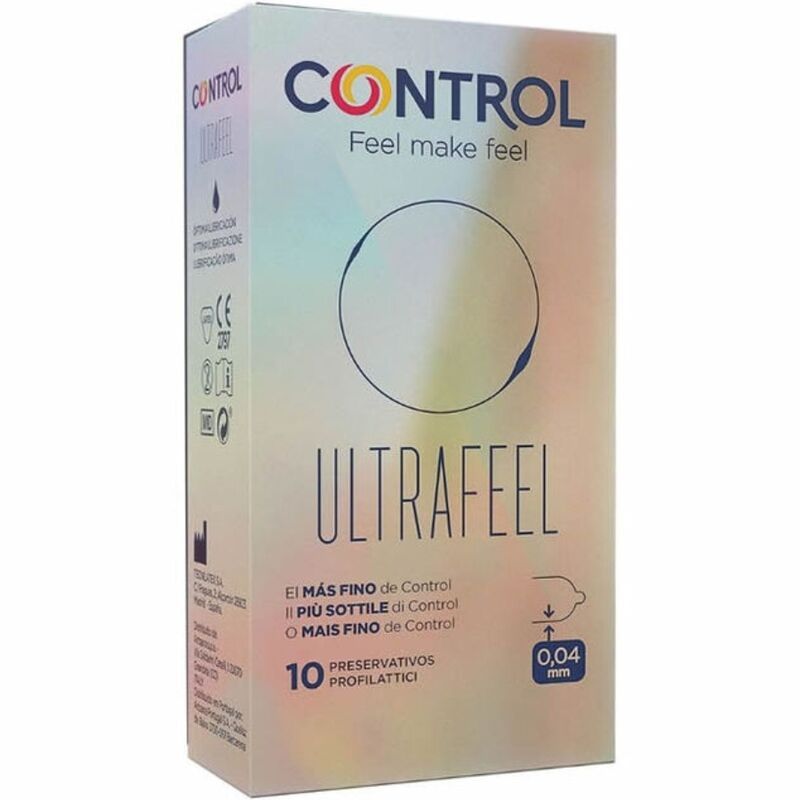 CONTROL - ADAPTA FINISSIMO ULTRAFEEL 10 UNITÀ CONTROL CONDOMS