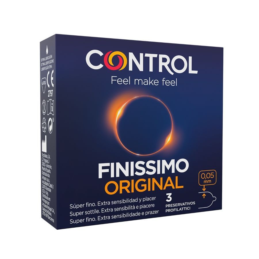 CONTROL - PRESERVATIVI FINISSIMO 3 UNITÀ CONTROL CONDOMS