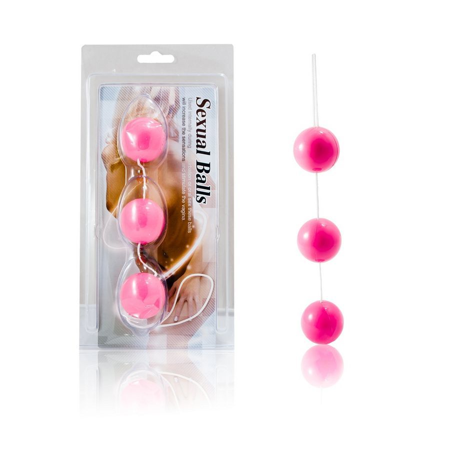 BAILE - STRISCIA SFERE ANAL ROSA ABS BAILE STIMULATING