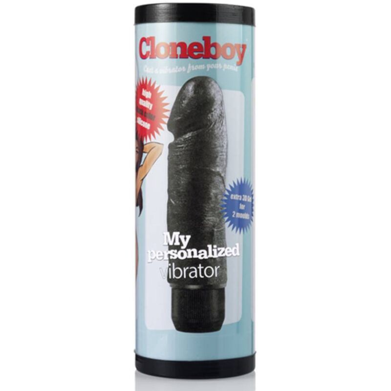CLONEBOY - KIT CLONATORE DEL PENE CON VIBRAZIONE NERO CLONEBOY