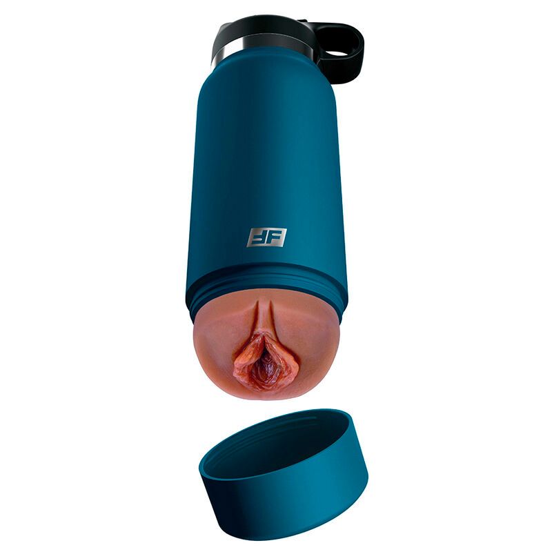 PDX PLUS - FUCK FLASK VAGINE DISCRET STROKER MODELLO MARRONE 1 PDX PLUS+