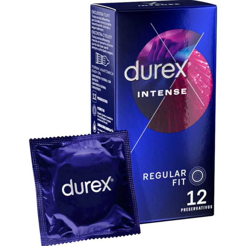 DUREX - ORGASMIC INTENSO 12 UNITÀ DUREX CONDOMS