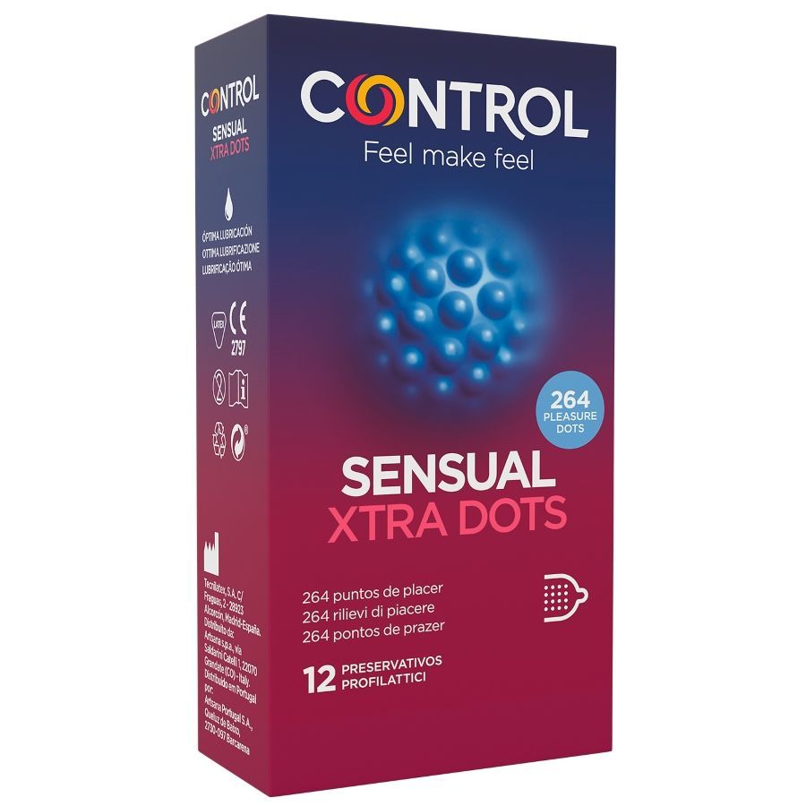 CONTROL - XTRA DOT 12 UDS CONTROL CONDOMS