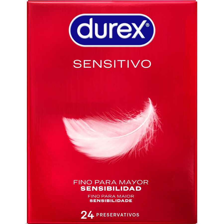 DUREX - PRESERVATIVI SENSITIVE 24 UNITÀ DUREX CONDOMS