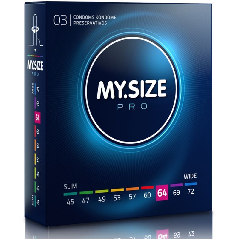 MY SIZE - PRO PRESERVATIVI 64 MM 3 UNIT MY SIZE PRO