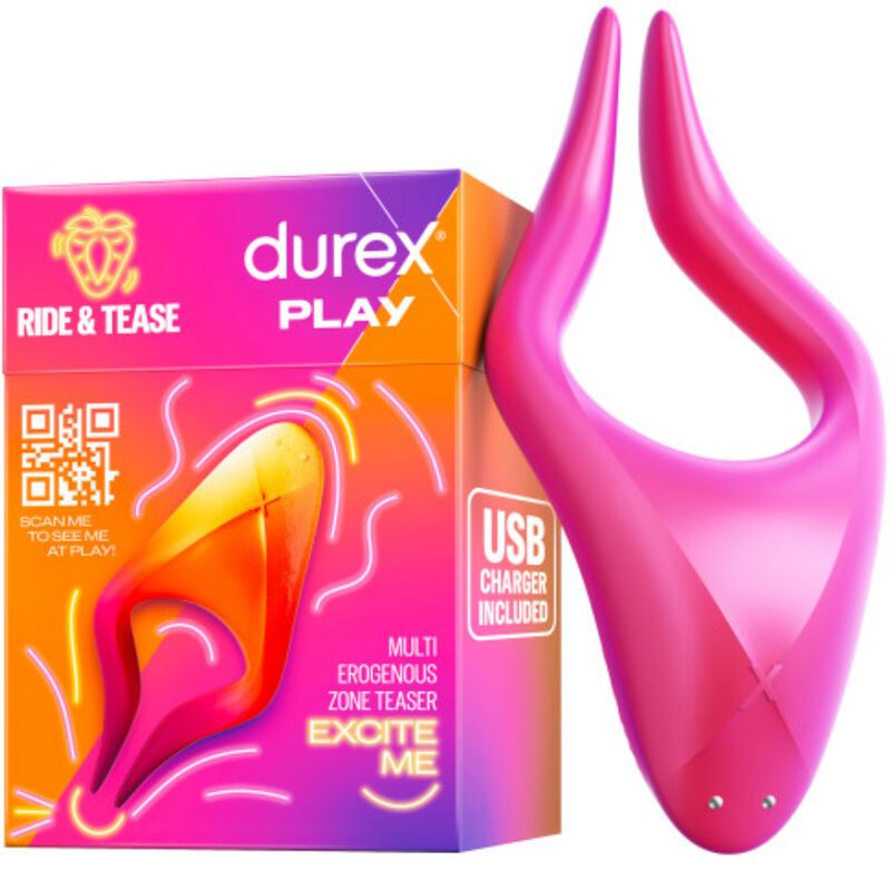 DUREX - GIOCATTOLO MULTISTIMOLATORE RIDE &amp; TEASE DUREX TOYS