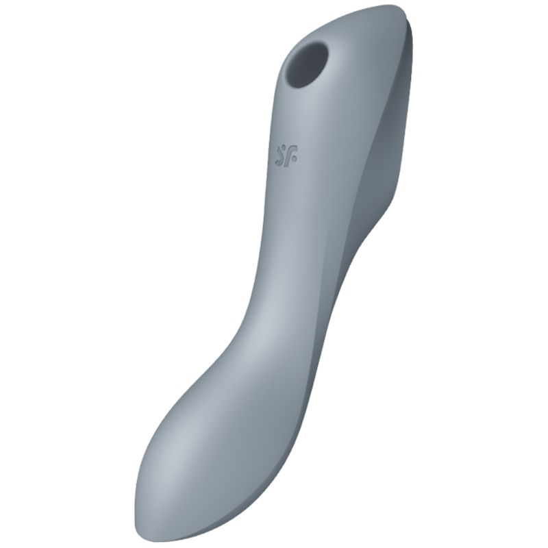 SATISFYER - VIBRATORE CURVY TRINITY 3 AIR PULSE GRIGIO SATISFYER AIR PULSE