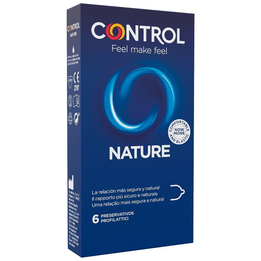 CONTROL - PRESERVATIVI ADAPTA NATURE 6 UNITÀ CONTROL CONDOMS