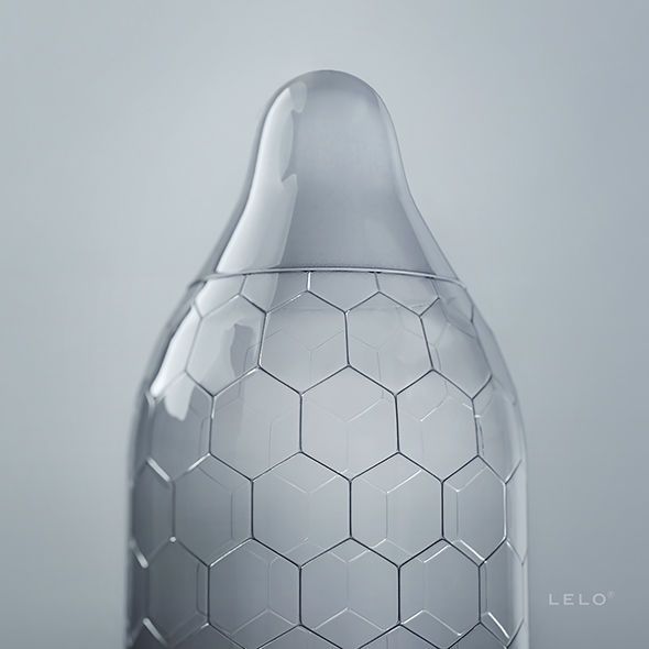 LELO - SCATOLA PER PRESERVATIVI HEX 3 UNIT LELO