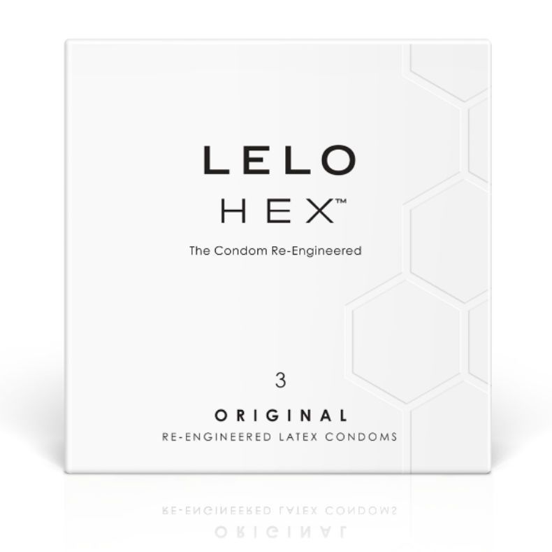 LELO - SCATOLA PER PRESERVATIVI HEX 3 UNIT LELO