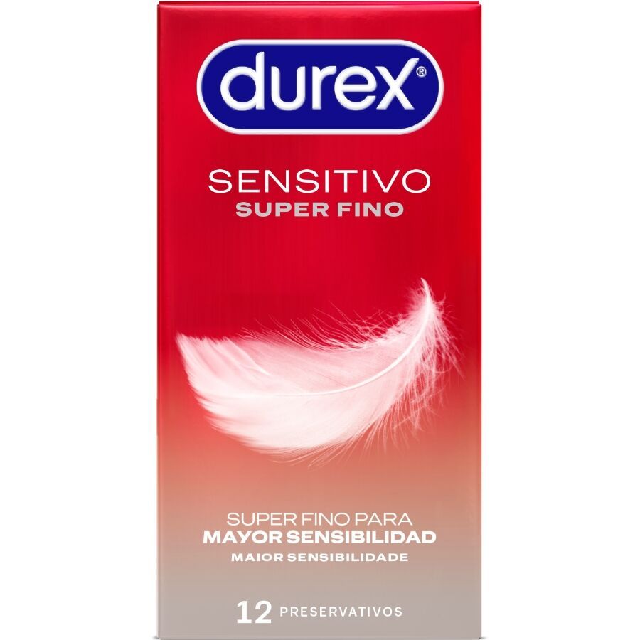 DUREX - SUPER SOTTILI SENSITIVE 12 UNITÀ DUREX CONDOMS