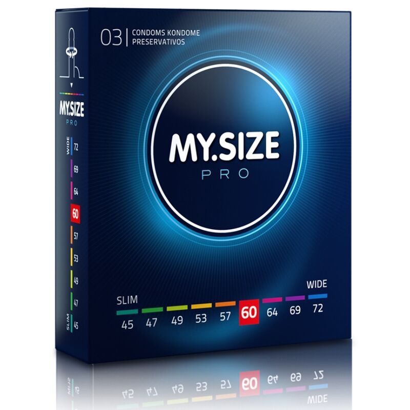 MY SIZE - PRO PRESERVATIVI 60 MM 3 UNIT MY SIZE PRO