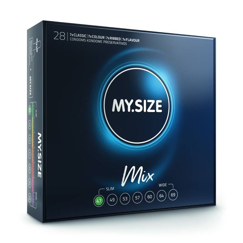 MY SIZE - MIX PRESERVATIVI 47 MM 28 UNIT MY SIZE MIX