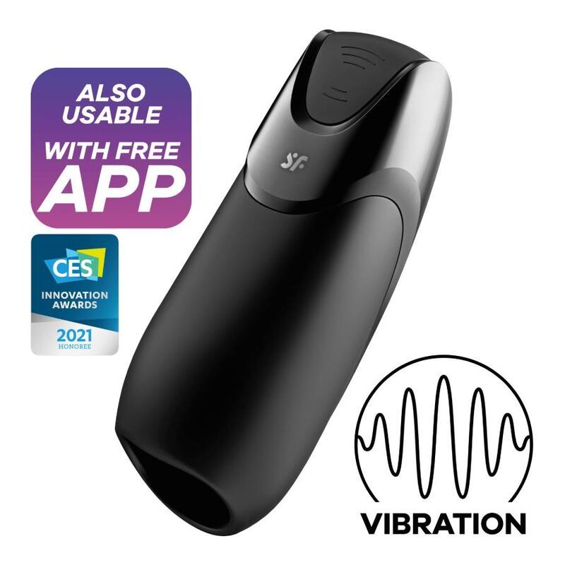 SATISFYER - MEN VIBRATION+ NERO SATISFYER MEN