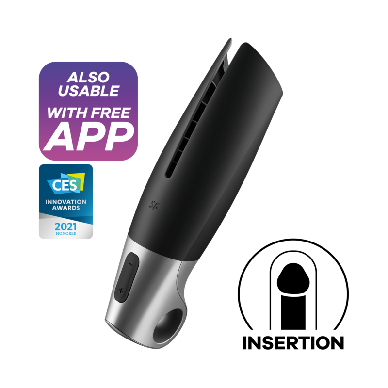 SATISFYER - MASTURBATORE POWER NERO SATISFYER MEN