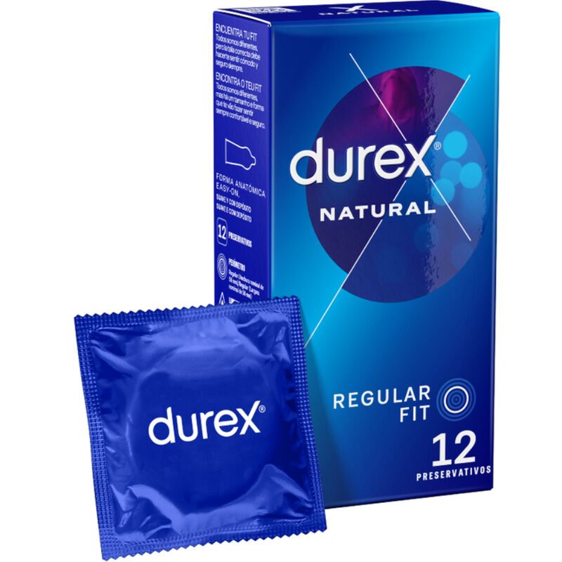 DUREX - NATURAL PLUS 12 UNITÀ DUREX CONDOMS