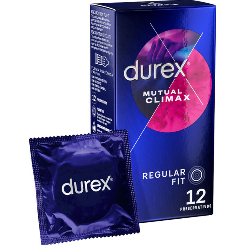 DUREX - CLIMAX MUTUO 12 UNITÀ DUREX CONDOMS