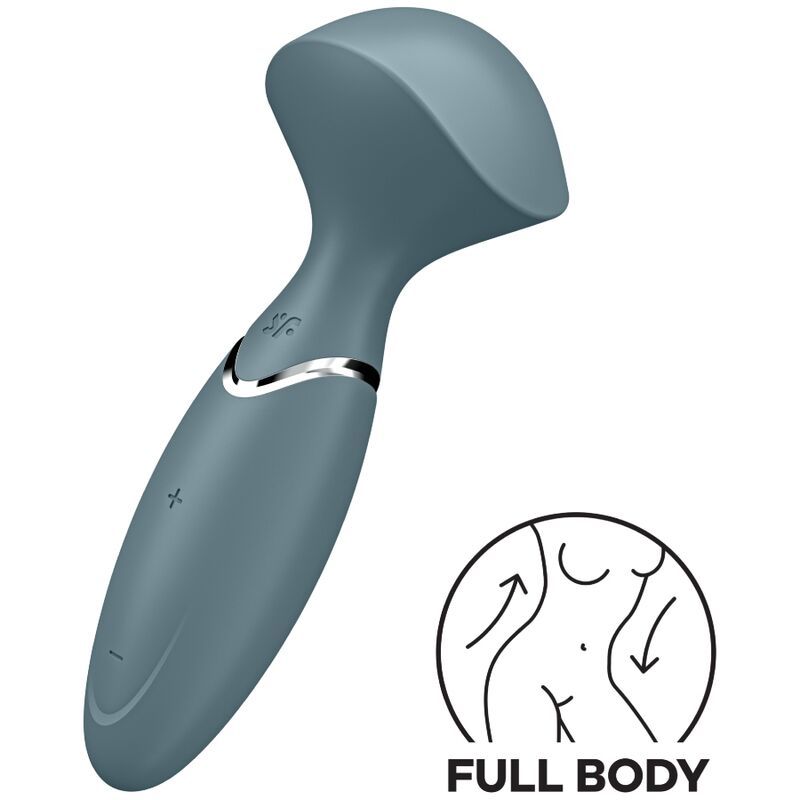 SATISFYER - MINI WOND-ER GRIGIO SATISFYER WAND