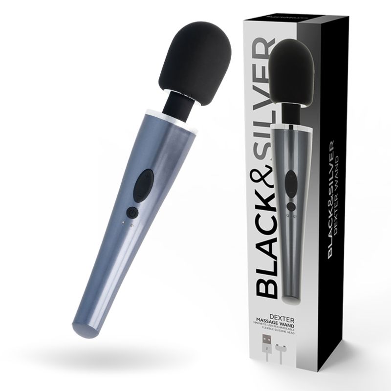 BLACK&amp;SILVER - BACCHETTA DA MASSAGGIO DEXTER BLACK&amp;SILVER
