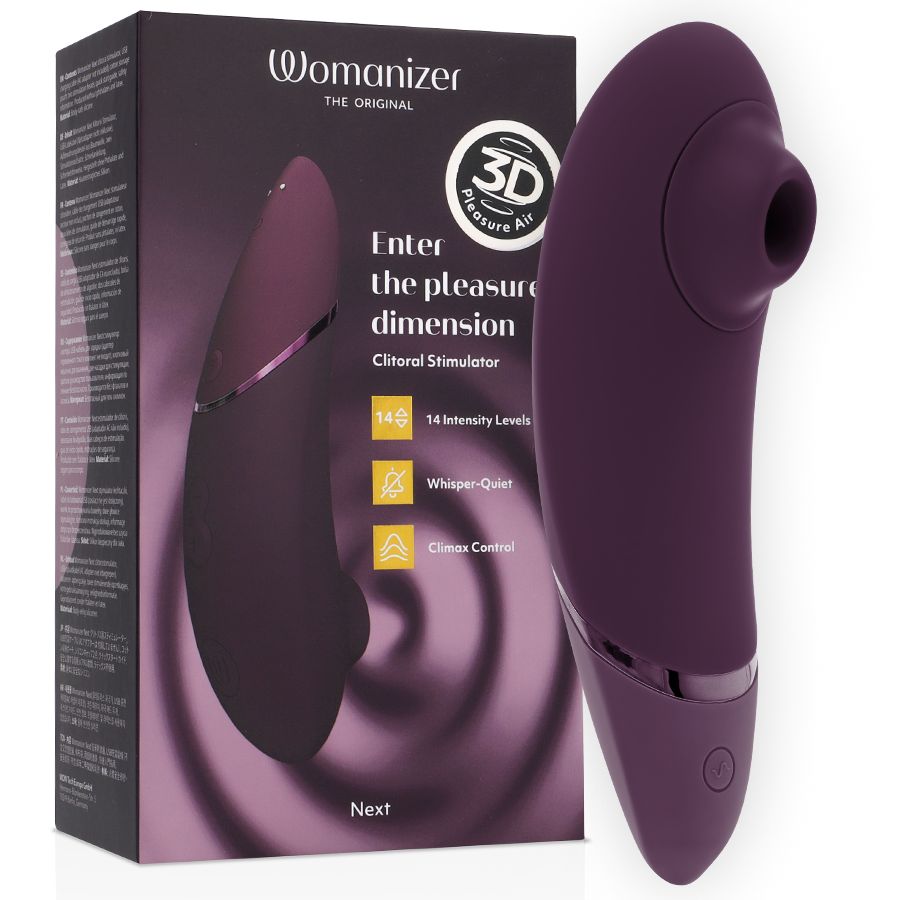 WOMANIZER - NEXT STIMOLATORE CLITORIDEO VIOLA SCURO WOMANIZER
