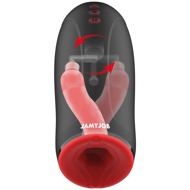 JAMYJOB - EFFETTO RISCALDANTE SWING-R, SWING TECH E MASTURBATORE VIBRANTE JAMYJOB