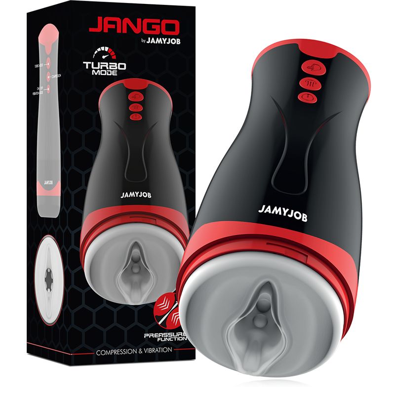 JAMYJOB - MASTURBATORE A COMPRESSIONE E VIBRAZIONE JANGO JAMYJOB