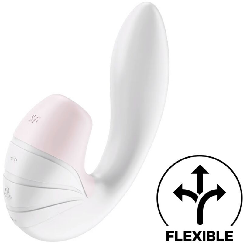 SATISFYER - STIMOLATOR E VIBRAZIONE SUPERNOVA BIANCO SATISFYER AIR PULSE