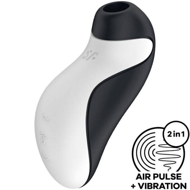 SATISFYER - STIMOLATORE ORCA AIR PULSE + VIBRAZIONE SATISFYER AIR PULSE