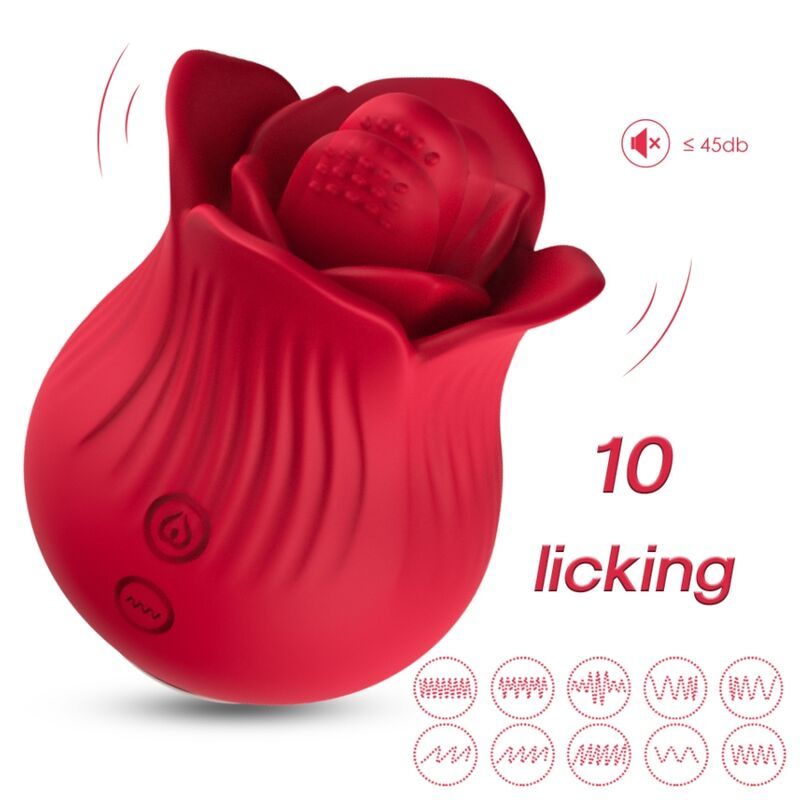 ARMONY - VIBRATORE E STIMOLATORE ROSA ROSSO ARMONY STIMULATORS