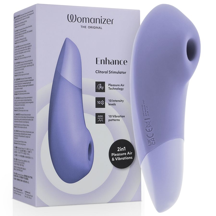 WOMANIZER - STIMOLATORE CLITORIDEO POTENZIATO LILLA WOMANIZER