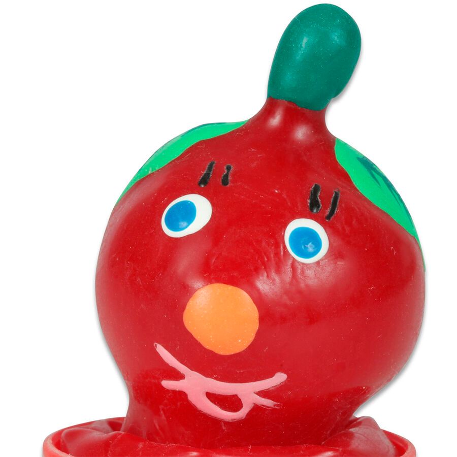 CONDOMERIE - PRESERVATIVI NOVITÀ DIPINTI A MANO POMODORO CONDOMERIE