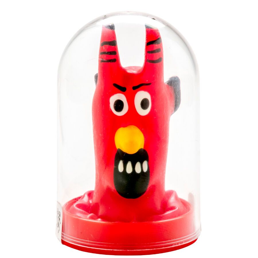 CONDOMERIE - PRESERVATIVI NOVITÀ DIPINTI A MANO RED DEVIL CONDOMERIE