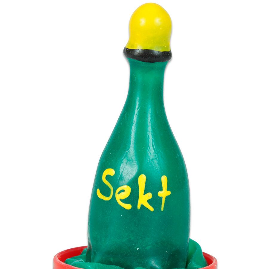 CONDOMERIE - PRESERVATIVI NOVITÀ DIPINTI A MANO CHAMPAGNE CONDOMERIE