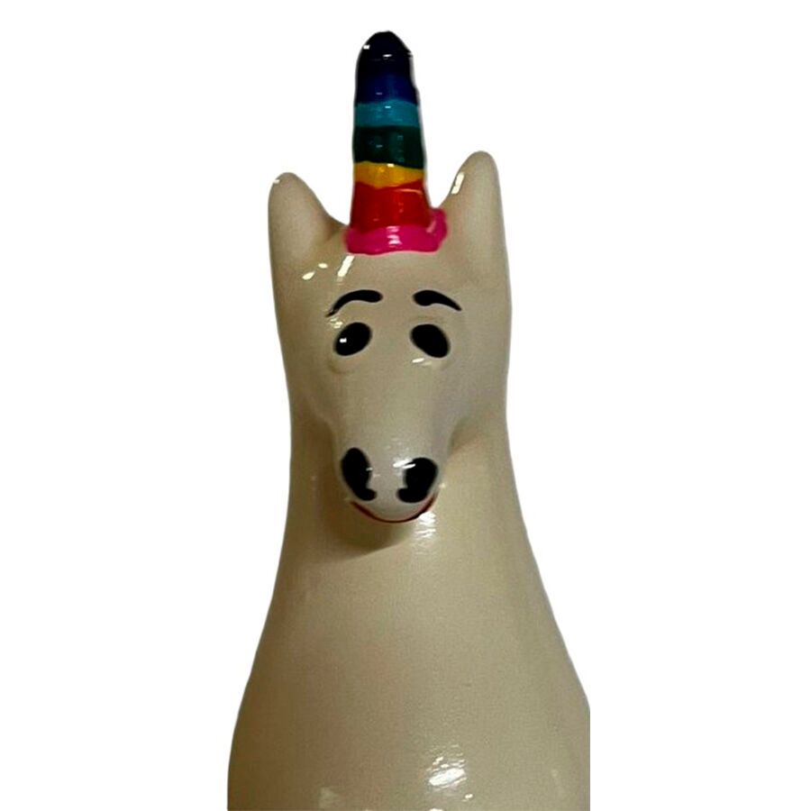 CONDOMERIE - PRESERVATIVI NOVITÀ DIPINTI A MANO UNICORNO ARCOBALENO CONDOMERIE